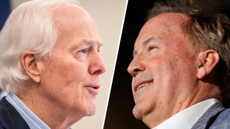 Trump-Backed Ken Paxton Defeats John Cornyn in Texas Senate Runoff